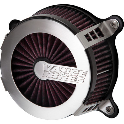 Vance & Hines 2010 Harley-Davidson CVO Street Glide FLHXSE VO2 Cage Fighter Air Intake Kit - Brushed