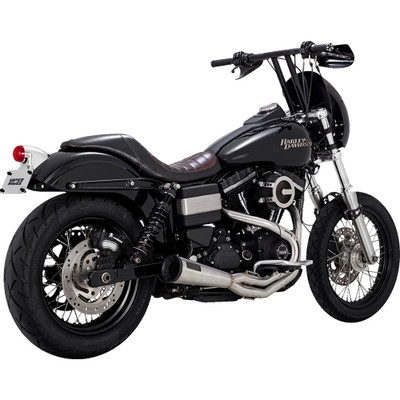 Vance & Hines 2014-2017 Harley-Davidson Low Rider EFI FXDL 2-into-1 Upsweep Exhaust System - Brushed