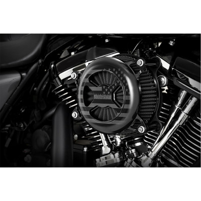 Vance & Hines 2017-2024 Harley-Davidson Electra Glide Ultra Limited FLHTK VO2 America Air Cleaner - Freedom Black