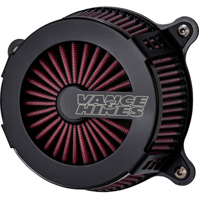 Vance & Hines 2018-2022 Harley-Davidson CVO Road Glide Custom FLTRXSE VO2 Cage Fighter Air Intake Kit - Black Contrast