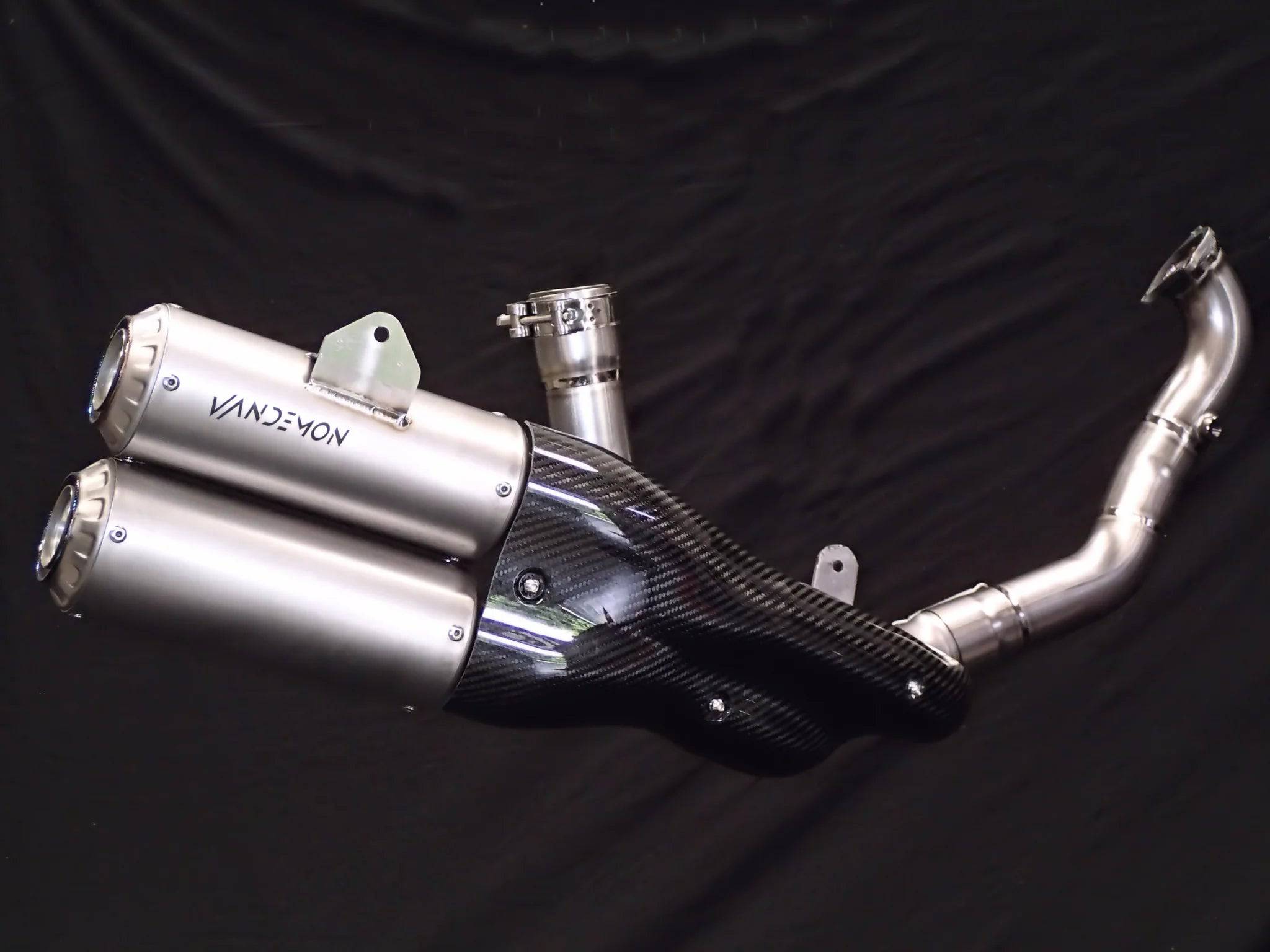 Vandemon Side Mount Titanium Exhaust System Ducati Supersport 939 2017
