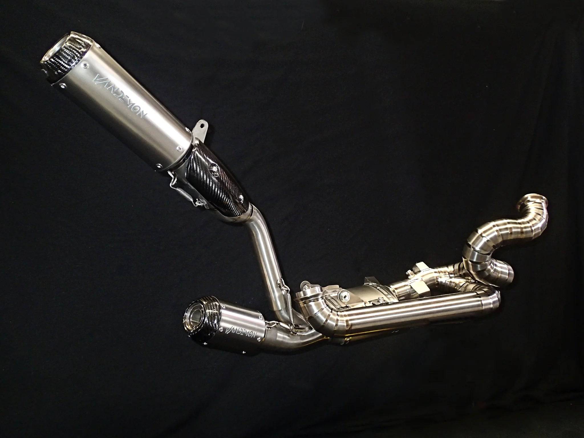 Vandemon Twin Shot Titanium Exhaust System KTM Super Duke 1290/1390R/R
