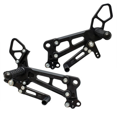 Woodcraft KTM RC390 22-23 Complete Rearset Kit STD/GP Shift