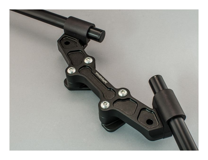 Woodcraft Clip-On Risers w/ Adapter Plate Ducati Monster 821 2015-2017