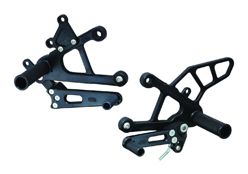 Woodcraft Rearset Kit Kawasaki ZX6R/ZX636 2013-2018